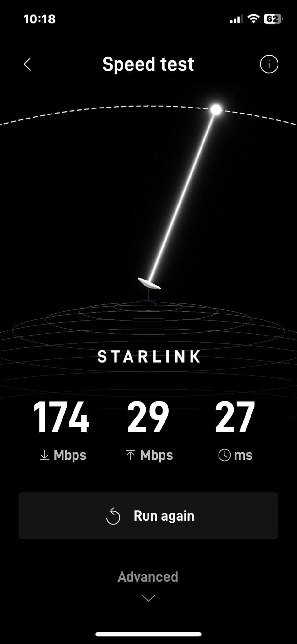 Test de velocidad 1